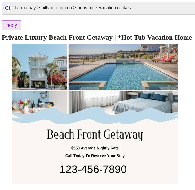 Vacation Rental